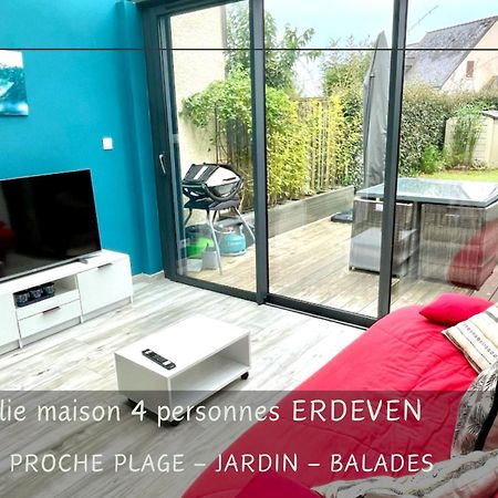 Jolie Petite Maison A 500M De La Plage D'Erdeven Eksteriør bilde